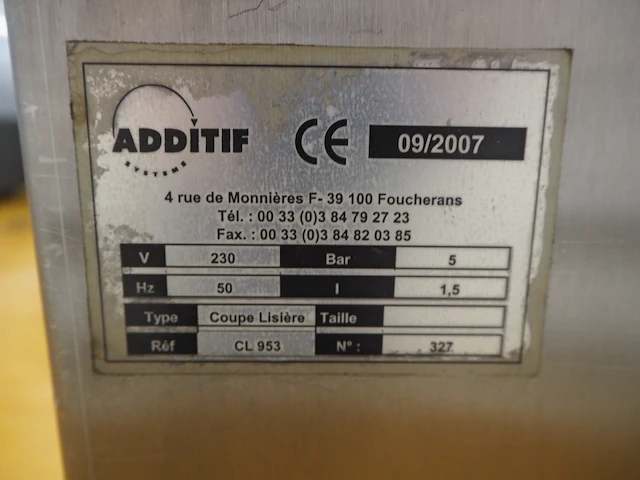 Additif - afbeelding 8 van  8