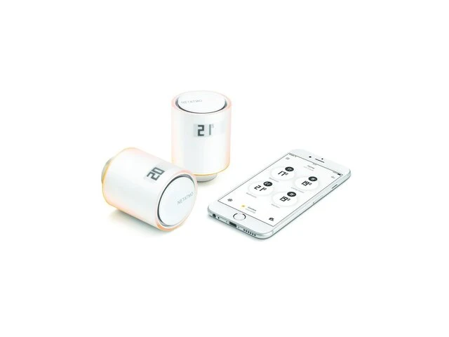 Additionele slimme radiatorknop netatmo - afbeelding 2 van  4