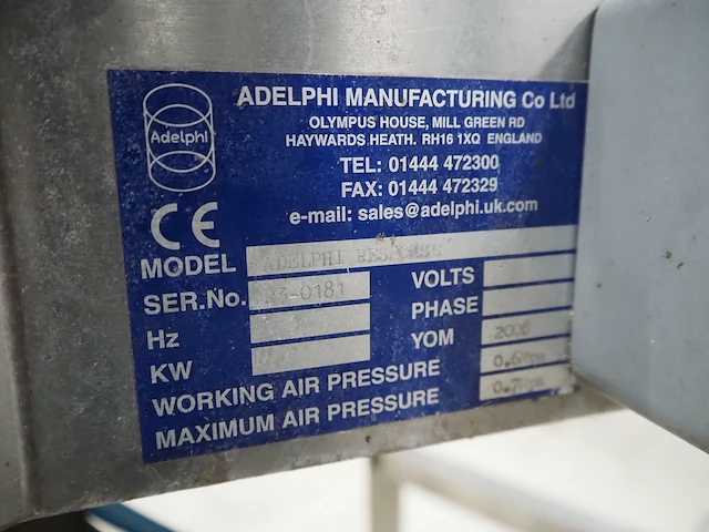 Adelphi manufacturing ltd - afbeelding 5 van  13