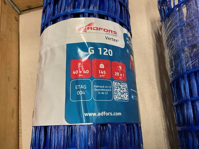 Adfors vertex g 120 rol á 20m dekvloer wapening - afbeelding 2 van  2