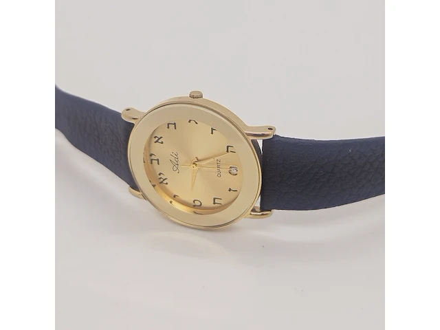 Adi quartz horloge met arabische indexen - afbeelding 5 van  6