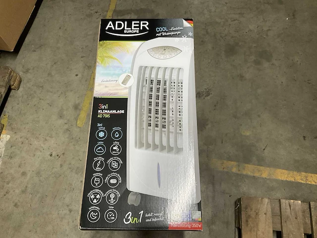 Adler aircooler mobiele airco (9x) - afbeelding 1 van  2