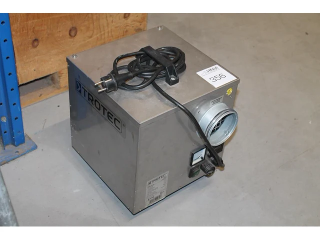 Adsorptiedroger / ontvochtiger trotec ttr160. - afbeelding 3 van  4