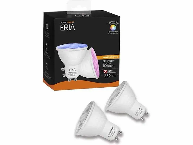 Adurosmart lichtbron eria gu10 spot (3x) - afbeelding 1 van  2