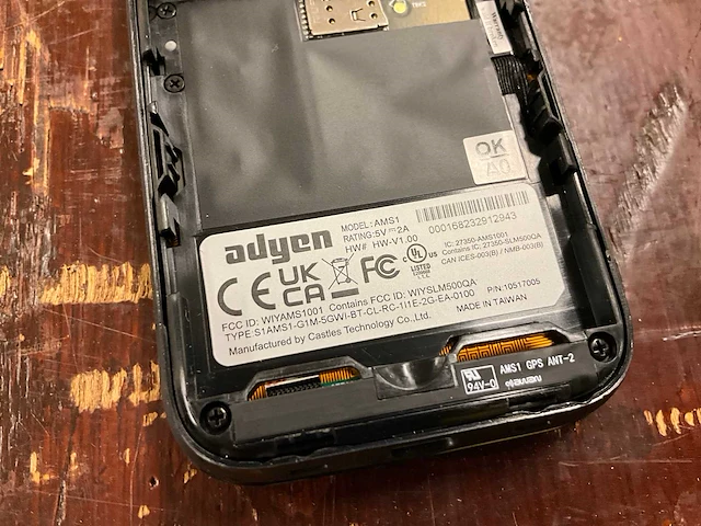 Adyen ams1 pin terminals (2x) - afbeelding 9 van  9