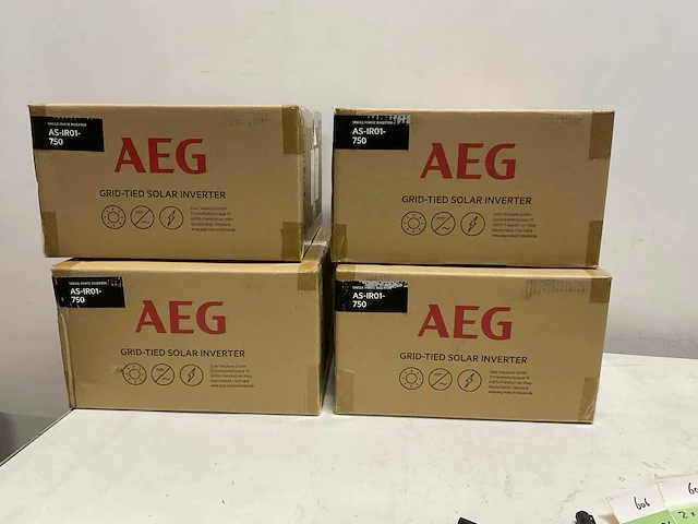 Aeg - as-ir01-750 - omvormer (4x) - afbeelding 1 van  6