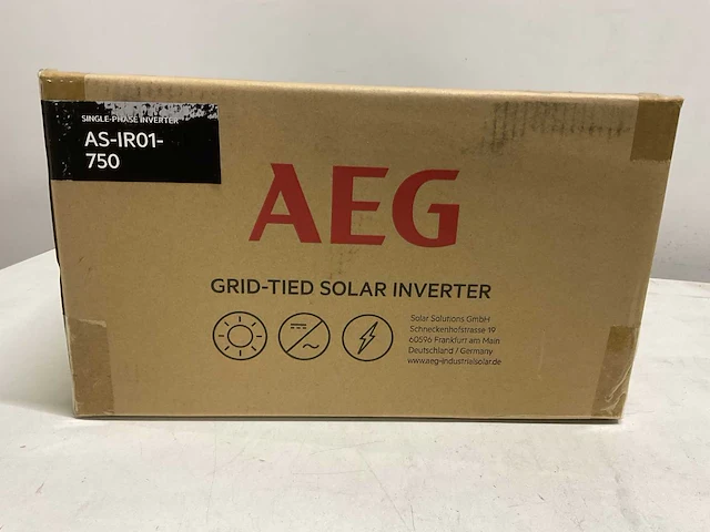 Aeg - as-ir01-750 - omvormer (750w) - afbeelding 1 van  6