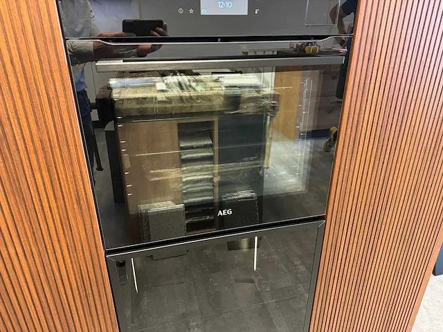 Aeg - bsk792280b - combi stoomoven - afbeelding 1 van  3