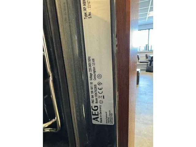 Aeg - bsk792280b - combi stoomoven - afbeelding 3 van  3