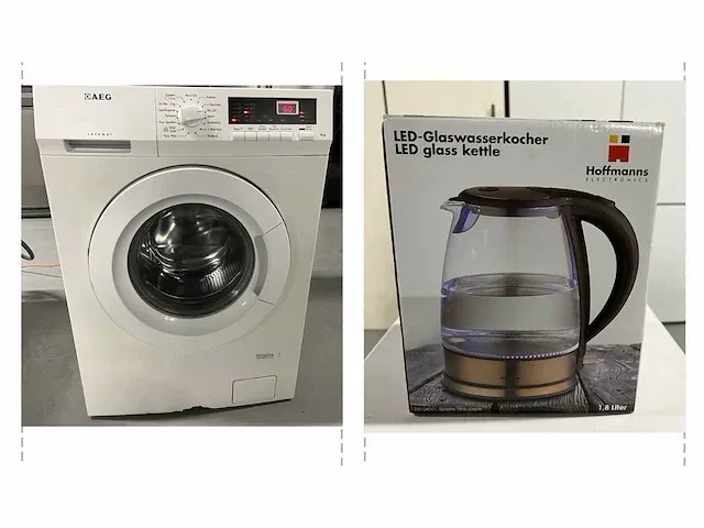 Aeg - lavamat - aeg lavamat 6kg + waterkoker nieuw - afbeelding 1 van  12