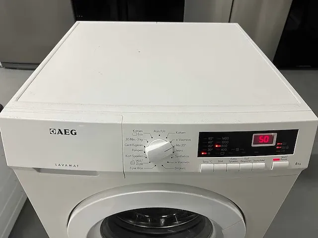Aeg - lavamat - aeg lavamat 6kg + waterkoker nieuw - afbeelding 8 van  12