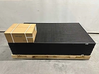 Aeg - set van 10 full black zonnepanelen (375 wp) met solax 3.6 omvormer (1-fase)