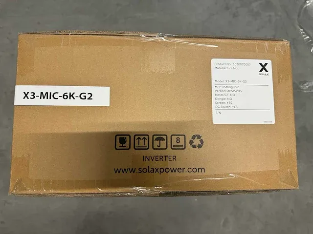 Aeg - set van 16 full black zonnepanelen (375 wp) met solax 6.0 omvormer (3-fase) - afbeelding 6 van  10
