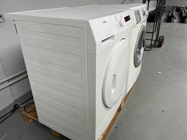 Aeg - wasmachine + aeg droger - afbeelding 2 van  11