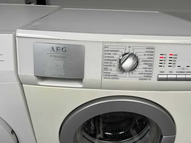 Aeg - wasmachine + aeg droger - afbeelding 6 van  11