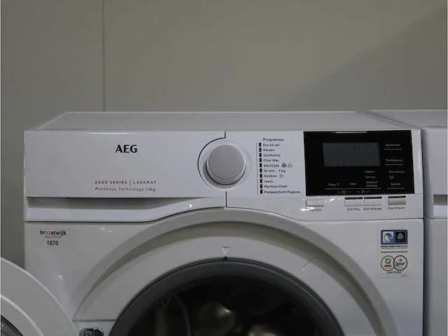Aeg 6000 series | lavamat prosense technology wasmachine & aeg 6000 series | lavatherm prosense technology droger - afbeelding 3 van  8