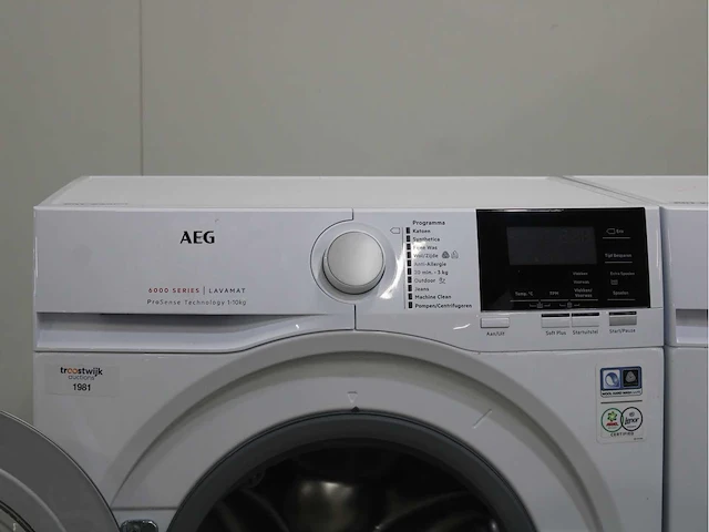 Aeg 6000 series | lavamat prosense technology wasmachine & aeg 6000 series | lavatherm prosense technology droger - afbeelding 3 van  8