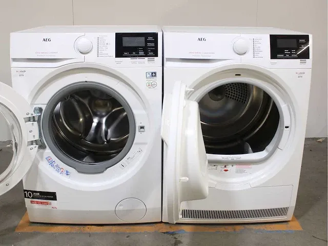 Aeg 6000 series | lavamat prosense technology wasmachine & aeg 6000 series | lavatherm prosense technology droger - afbeelding 2 van  8