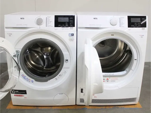 Aeg 6000 series | lavamat prosense technology wasmachine & aeg 6000 series | lavatherm prosense technology droger - afbeelding 2 van  8