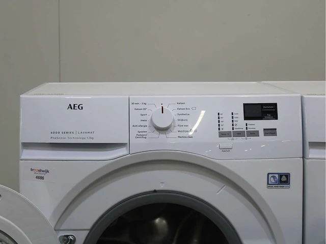 Aeg 6000 series | lavamat prosense technology wasmachine & aeg 6000 series | lavatherm prosense technology wasdroger - afbeelding 3 van  8