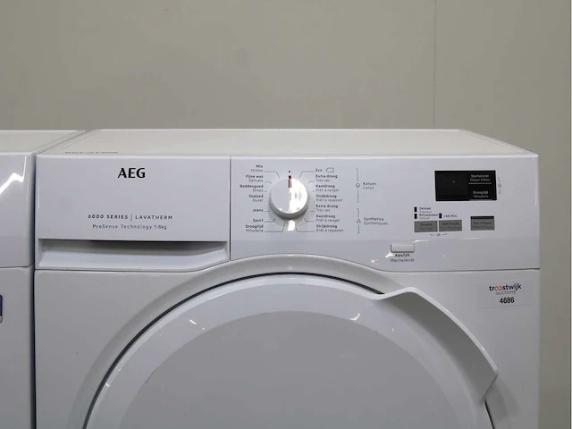 Aeg 6000 series | lavamat prosense technology wasmachine & aeg 6000 series | lavatherm prosense technology wasdroger - afbeelding 6 van  8