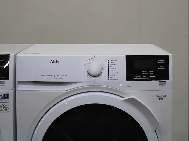 Aeg 6000 series | lavamat prosense technology wasmachine & aeg 6000 series | lavatherm prosense technology wasdroger - afbeelding 6 van  8
