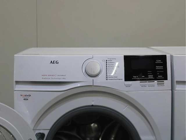 Aeg 6000 series | lavamat prosense technology wasmachine & aeg 6000 series | lavatherm prosense technology wasdroger - afbeelding 3 van  8