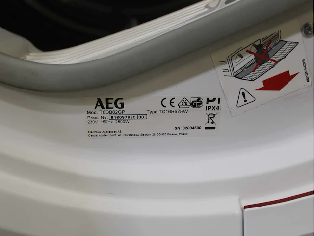 Aeg 6000 series | lavamat prosense technology wasmachine & aeg 6000 series | lavatherm prosense technology wasdroger - afbeelding 8 van  8