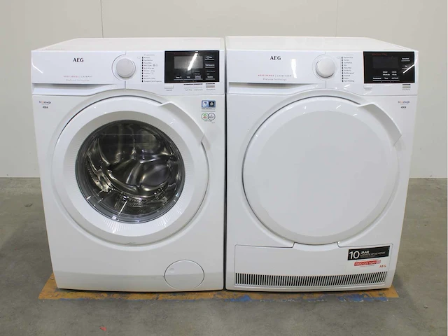 Aeg 6000 series | lavamat prosense technology wasmachine & aeg 6000 series | lavatherm prosense technology wasdroger - afbeelding 1 van  8