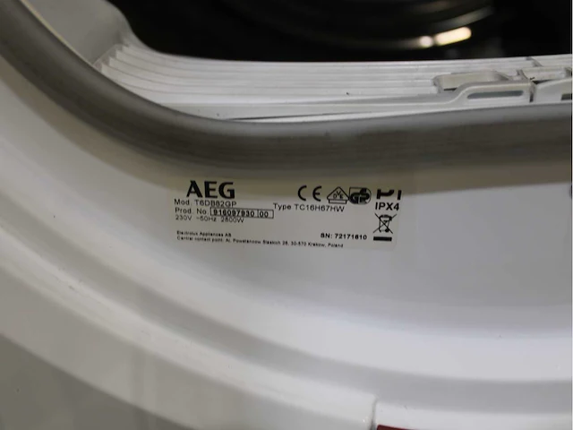 Aeg 6000 series | lavamat prosense technology wasmachine & aeg 6000 series | lavatherm prosense technology wasdroger - afbeelding 8 van  8