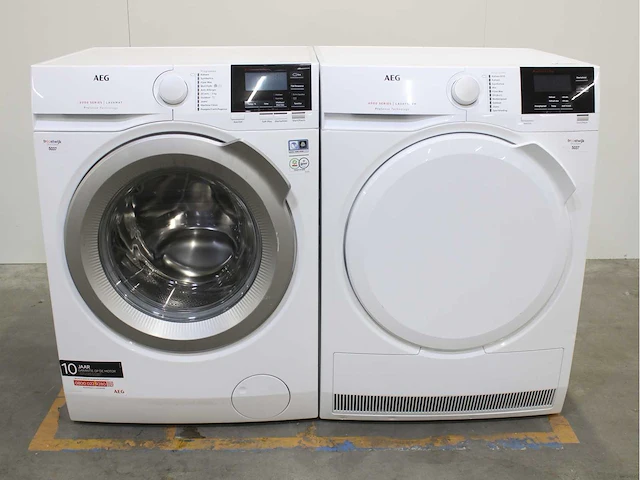 Aeg 6000 series | lavamat prosense technology wasmachine & aeg 6000 series | lavatherm prosense technology wasdroger - afbeelding 1 van  8