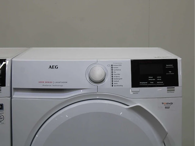 Aeg 6000 series | lavamat prosense technology wasmachine & aeg 6000 series | lavatherm prosense technology wasdroger - afbeelding 6 van  8
