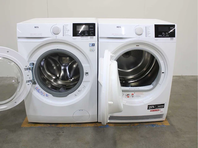 Aeg 6000 series | lavamat prosense technology wasmachine & aeg 6000 series | lavatherm prosense technology wasdroger - afbeelding 2 van  8