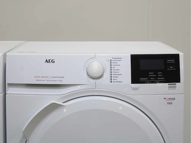Aeg 6000 series | lavamat prosense technology wasmachine & aeg 6000 series | lavatherm prosense technology wasdroger - afbeelding 6 van  8