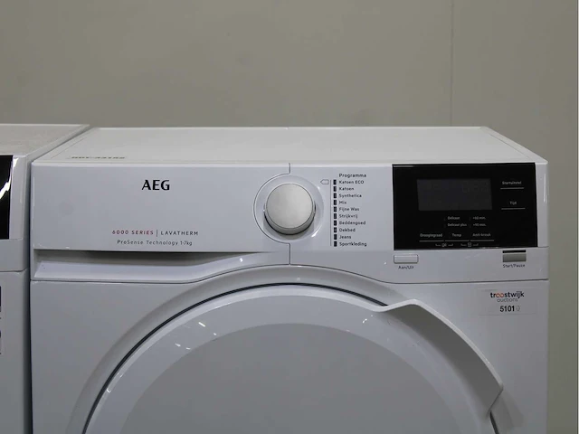 Aeg 6000 series | lavamat prosense technology wasmachine & aeg 6000 series | lavatherm prosense technology wasdroger - afbeelding 6 van  8