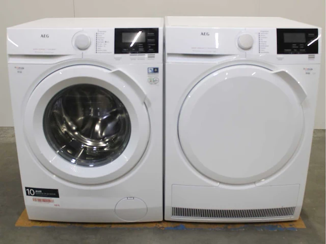 Aeg 6000 series | lavamat prosense technology wasmachine & aeg 6000 series | lavatherm prosense technology wasdroger - afbeelding 1 van  8