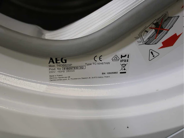 Aeg 6000 series | lavamat prosense technology wasmachine & aeg 6000 series | lavatherm prosense technology wasdroger - afbeelding 8 van  8