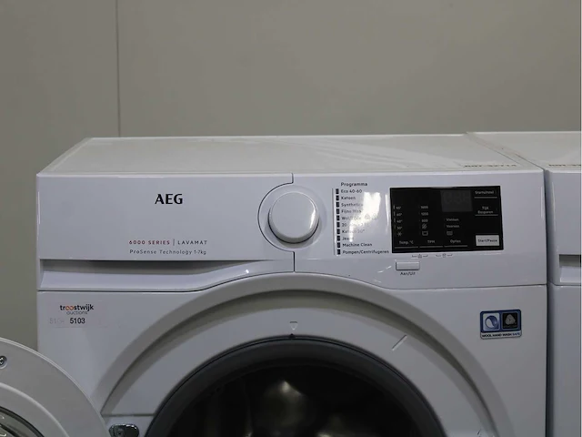 Aeg 6000 series | lavamat prosense technology wasmachine & aeg 6000 series | lavatherm prosense technology wasdroger - afbeelding 3 van  8