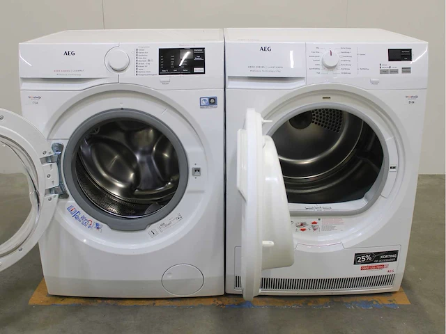 Aeg 6000 series | lavamat prosense technology wasmachine & aeg 6000 series | lavatherm prosense technology wasdroger - afbeelding 2 van  8