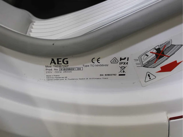 Aeg 6000 series | lavamat prosense technology wasmachine & aeg 6000 series | lavatherm prosense technology wasdroger - afbeelding 8 van  8