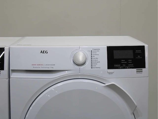 Aeg 6000 series | lavamat prosense technology wasmachine & aeg 6000 series | lavatherm prosense technology wasdroger - afbeelding 6 van  8