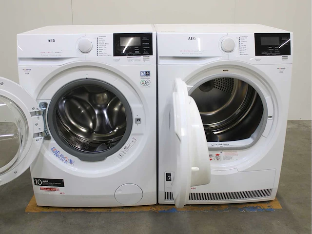 Aeg 6000 series | lavamat prosense technology wasmachine & aeg 6000 series | lavatherm prosense technology wasdroger - afbeelding 2 van  8