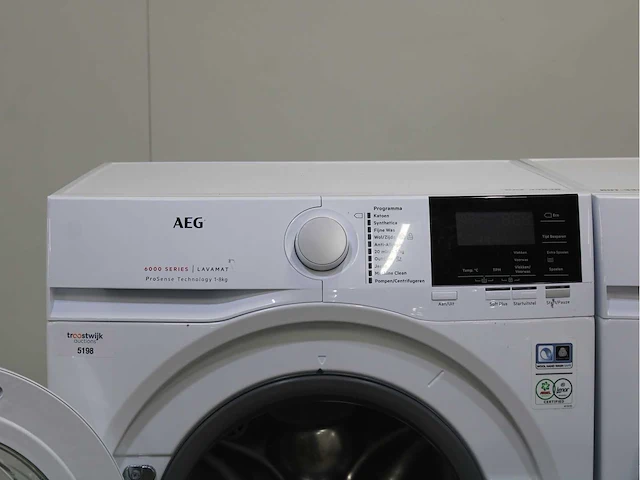 Aeg 6000 series | lavamat prosense technology wasmachine & aeg 6000 series | lavatherm prosense technology wasdroger - afbeelding 3 van  8