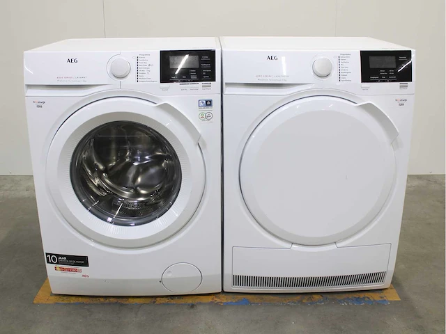 Aeg 6000 series | lavamat prosense technology wasmachine & aeg 6000 series | lavatherm prosense technology wasdroger - afbeelding 1 van  8