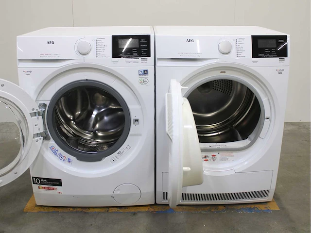 Aeg 6000 series | lavamat prosense technology wasmachine & aeg 6000 series | lavatherm prosense technology wasdroger - afbeelding 2 van  8