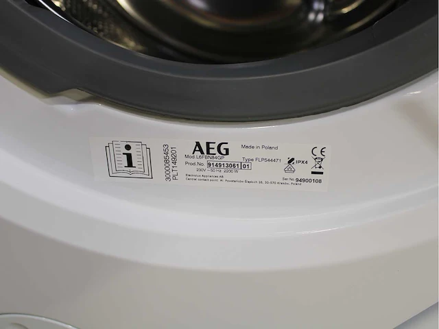 Aeg 6000 series | lavamat prosense technology wasmachine & aeg 6000 series | lavatherm prosense technology wasdroger - afbeelding 5 van  8