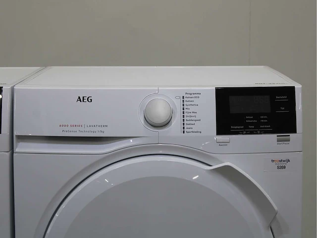 Aeg 6000 series | lavamat prosense technology wasmachine & aeg 6000 series | lavatherm prosense technology wasdroger - afbeelding 6 van  8