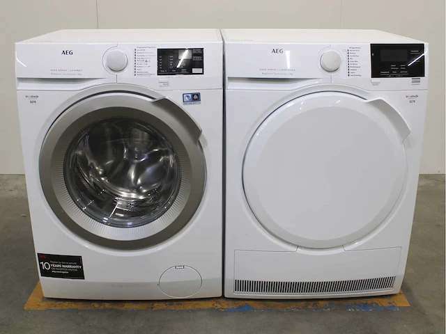 Aeg 6000 series | lavamat prosense technology wasmachine & aeg 6000 series | lavatherm prosense technology wasdroger - afbeelding 1 van  8
