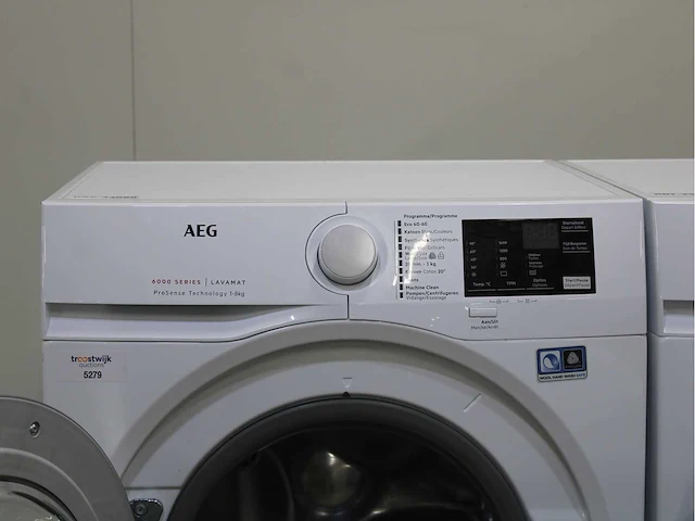 Aeg 6000 series | lavamat prosense technology wasmachine & aeg 6000 series | lavatherm prosense technology wasdroger - afbeelding 3 van  8