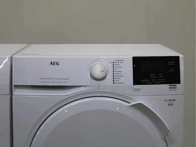 Aeg 6000 series | lavamat prosense technology wasmachine & aeg 6000 series | lavatherm prosense technology wasdroger - afbeelding 6 van  8